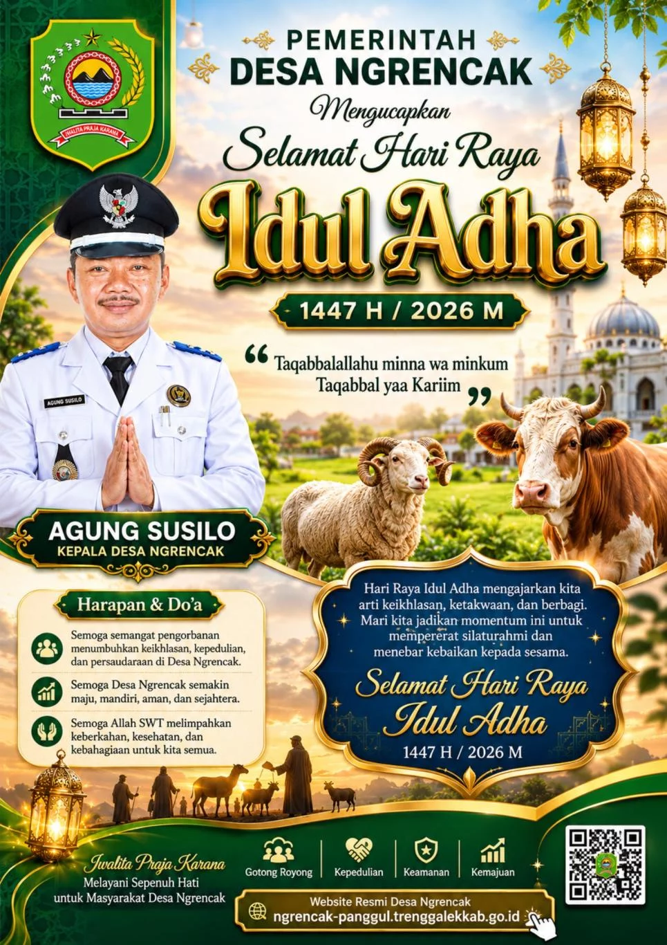 Selamat Hari Raya Idul Adha 1447 H / 2026 M